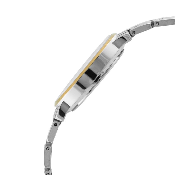 ELIZ ES8919L2TST Metal Case and Bracelet 3-Hands Women's Watch - Image 2