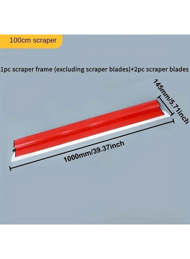 Professional Putty Knife 39 Inch Scraper with 2 Stainless Steel Blades - Image 1