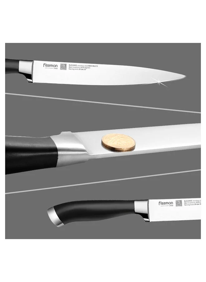 Fissman  8'' Carving Knife Elegance X50crmov15 Steel  | Best Price UAE