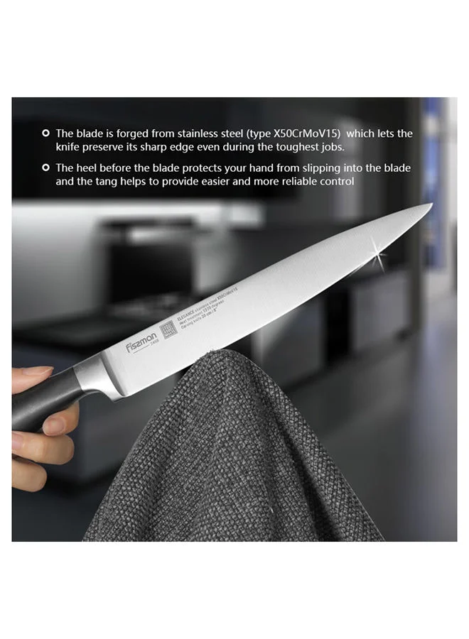 Fissman  8'' Carving Knife Elegance X50crmov15 Steel  | Best Price UAE