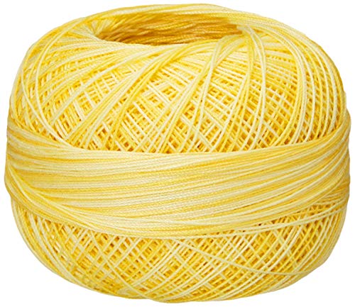LIZBETH Handy Hands Lizbeth Size 80 HH80170 Cotton Thread, Pineapple Parfait - Image 5