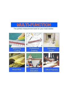 MARKQ Architectural Scale Ruler, Triangular Ruler for Drafting Students Blueprint Engineers Architects Scale  - Image 5