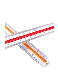 MARKQ Architectural Scale Ruler, Triangular Ruler for Drafting Students Blueprint Engineers Architects Scale  - Image 1