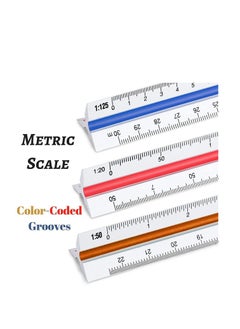 Architectural Scale Ruler, Triangular Ruler for Drafting Students Blueprint Engineers Architects Scale - pzsku/ZDC5FF3CF57F5C7B34E51Z/45/_/1677085348/a6680af2-b04c-4fe0-ae13-58d6dd4072bc