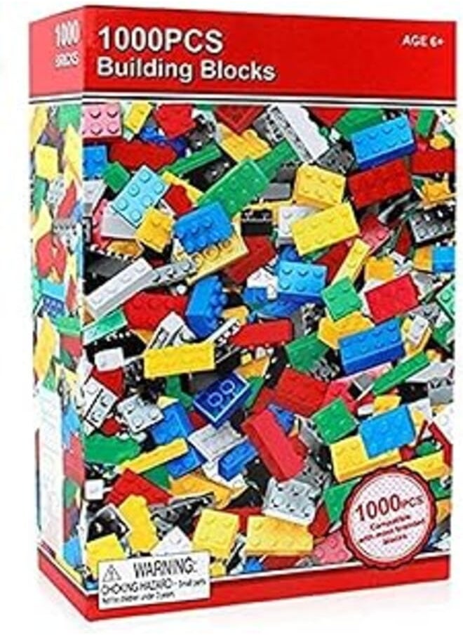 1000 Pieces Building Blocks DIY Kids Creative Bricks Brinquedos Educational Toys(one year gurantee) (one year warranty) 