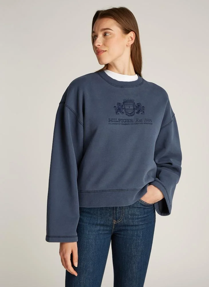 TOMMY HILFIGER Graphic Crew Neck Sweatshirt