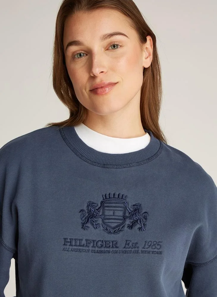 TOMMY HILFIGER Graphic Crew Neck Sweatshirt