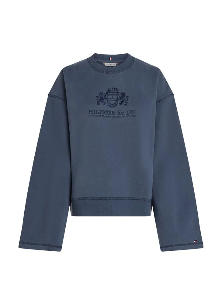 TOMMY HILFIGER Graphic Crew Neck Sweatshirt
