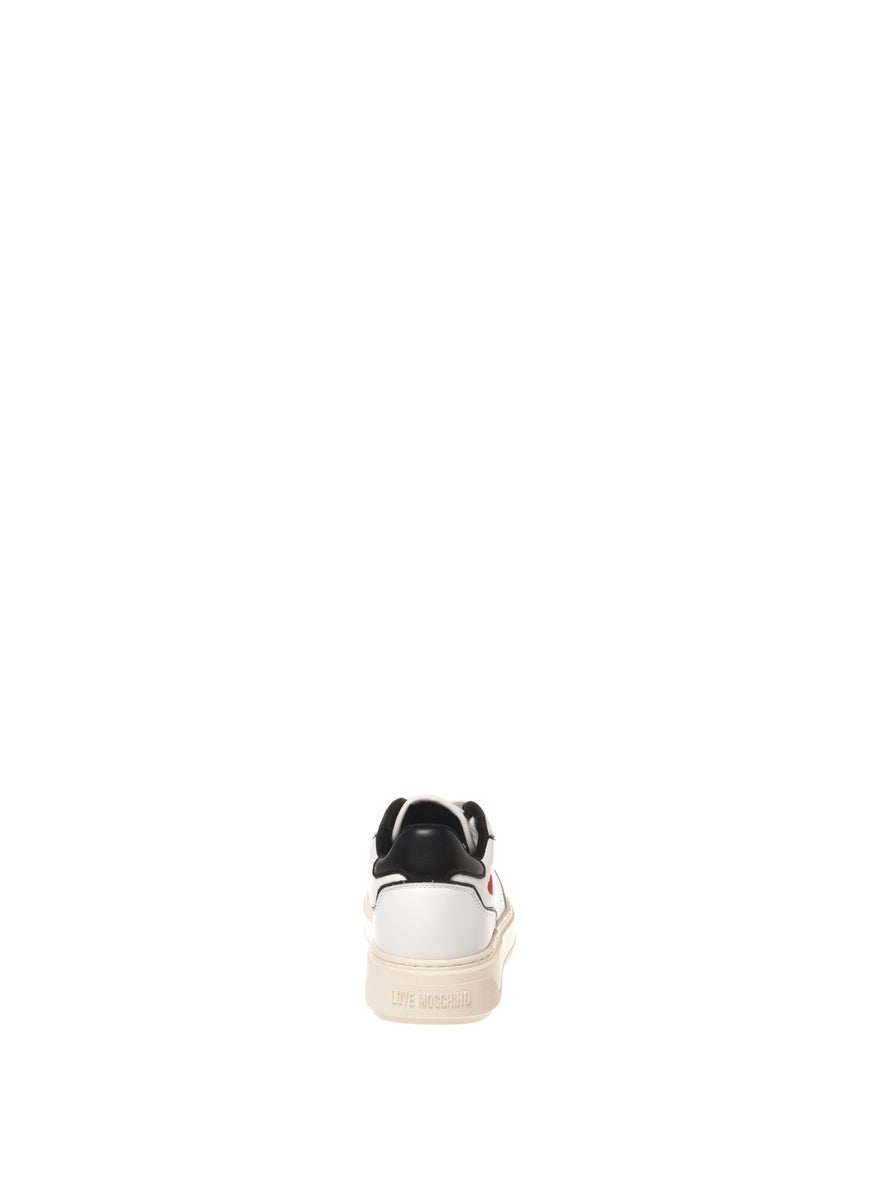 Love Moschino Lace Up Low Top Sneakers  - Image 2