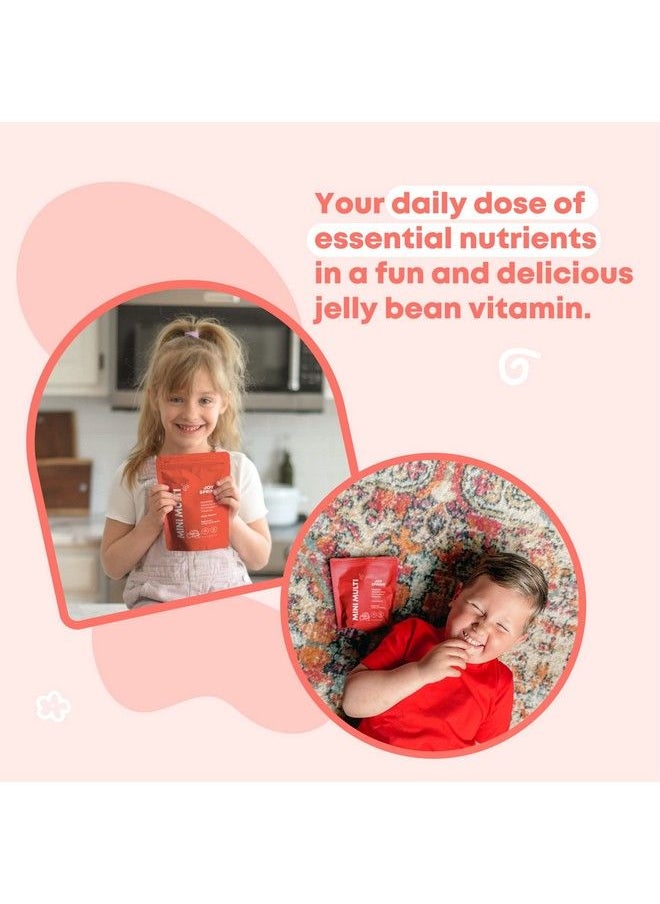 JoySpring - Jelly Bean Vitamins Kids Multivitamin Gummies With A C D E B6 & B12 Niacin Folate And Iodine Multivitamin For Kids Supports Overall Health Brain Function Immune Support For Kids 60 Count - Image 1