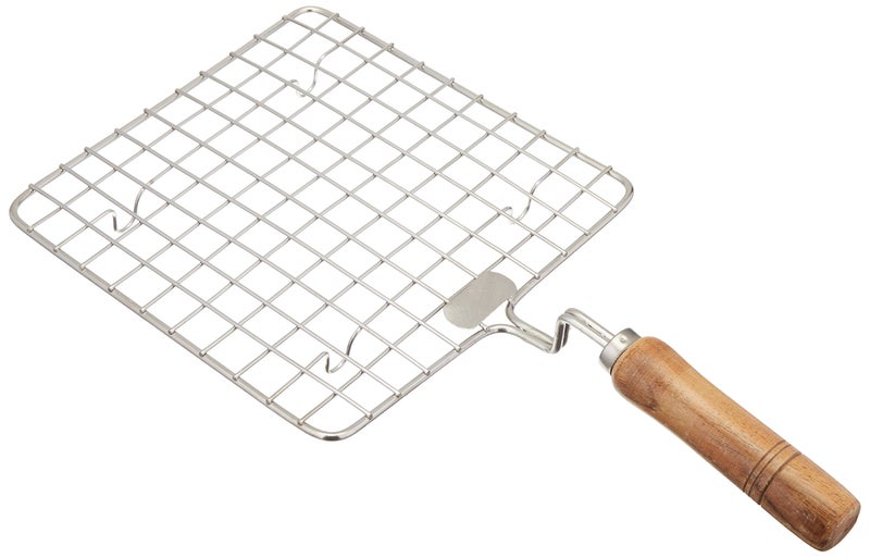 Ckitze TABAKH Stainless Steel Wire Roaster, Papad Jali, Square - Image 1