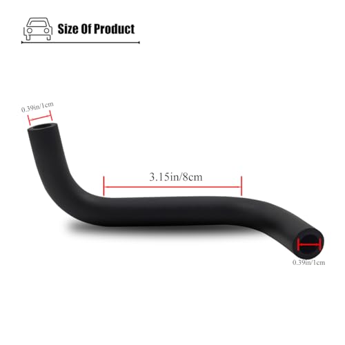 LXROAR01 PCV Hose for Nissan Altima 2.5L 2007-2012, Blow by & Crankcase Breather Hose - Image 2