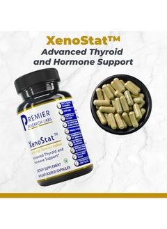 XenoStat - Thyroid Supplement, Thyroid Support for Women & Men, Iodine Supplement, Hormone Support, Thyroid Support Complex Supplement - 60 Capsules - pzsku/ZDC605BD83AC01FE01811Z/45/_/1740987617/0d621643-1ca1-410e-aa90-5b318e103c3f