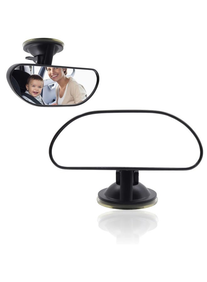 NWpangu Baby Backseat Mirror Car Rear View Back Seat Mirror Baby Safety Rearview Mirror 360° Rotatable Adjustable Angle Rear Seat Mirror with Suction Cup. - Image 1