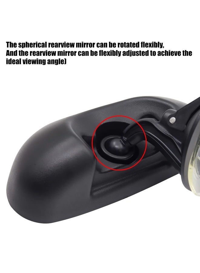 NWpangu Baby Backseat Mirror Car Rear View Back Seat Mirror Baby Safety Rearview Mirror 360° Rotatable Adjustable Angle Rear Seat Mirror with Suction Cup. - Image 3