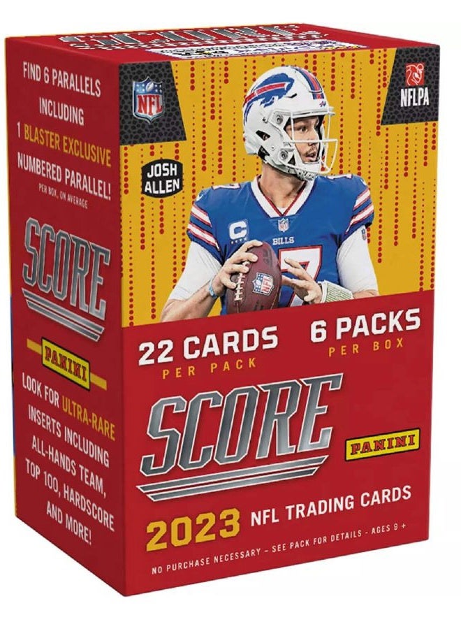 Score 2023 Football Card Blaster Box (132 Cards)