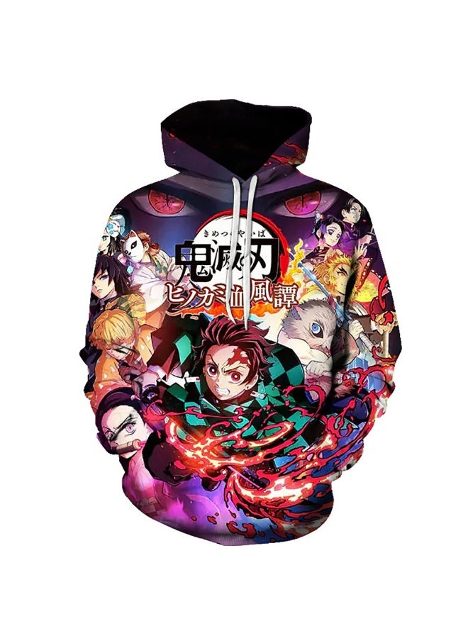 عام شيطان القاتل هوديي سترة 3 د الطباعة الرقمية سترة هدية للعائلة والأصدقاء - Image 1