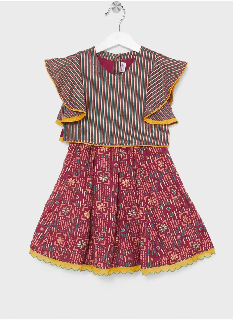 فاب انديا Infant Lehenga Set
