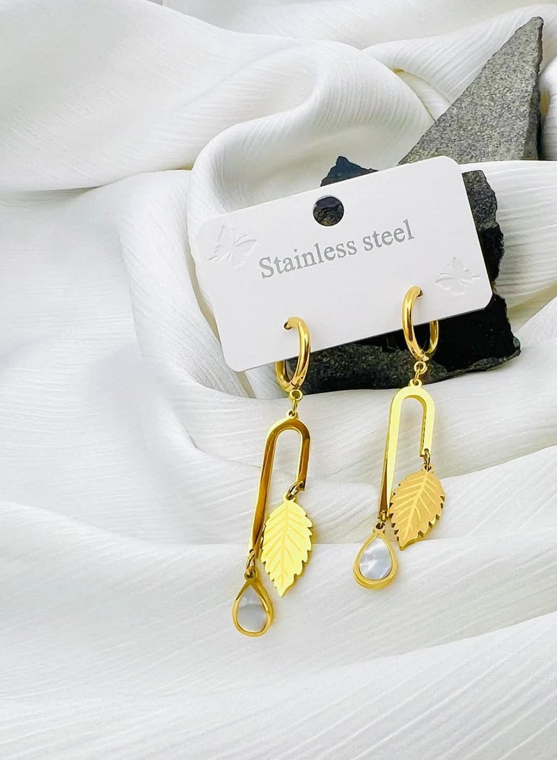 Distinctive stainless steel accessory earring 