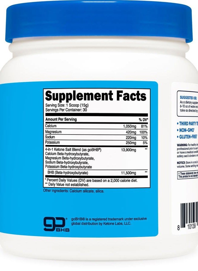 Nutricost Keto BHB Exogenous Ketones 4-in-1 (30 Servings) 12g Beta-Hydroxybutyrate (BHB) Per Serving, (Unflavored) - Ketone Salts - Image 5