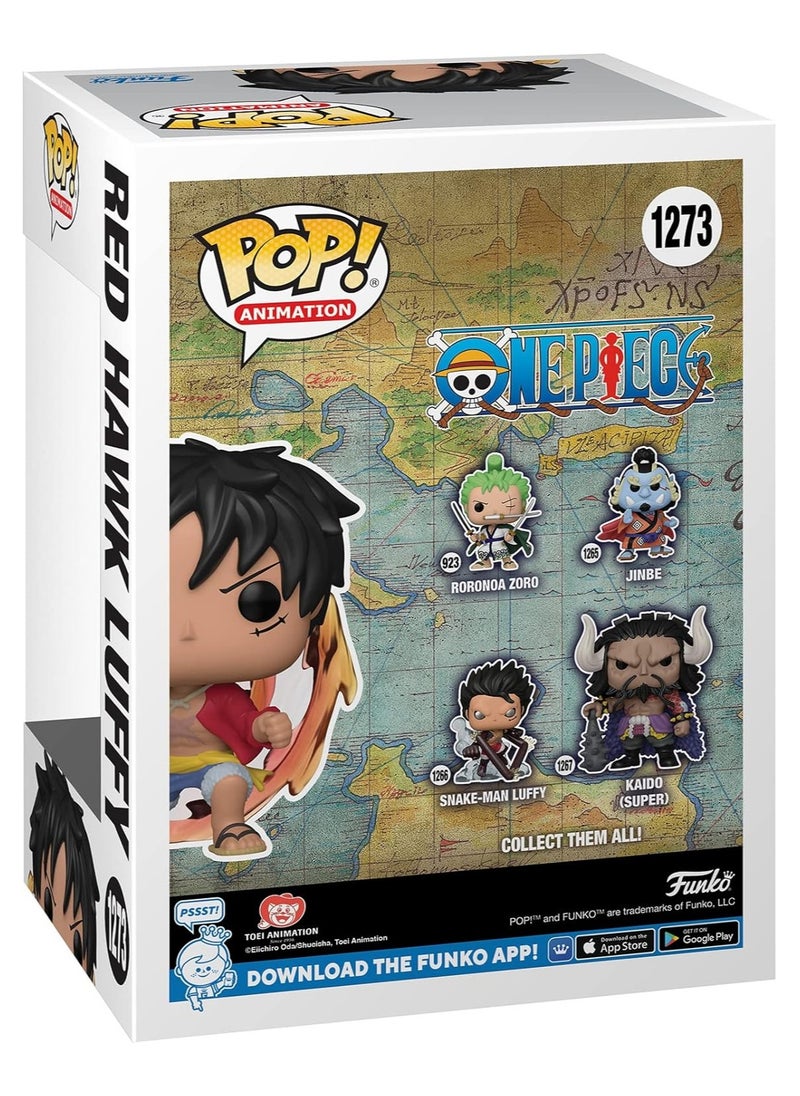Funko Pop! Action Figures Pop! Anime : (Red Hawk) Snake-Man Luffy - Monkey  - Image 3