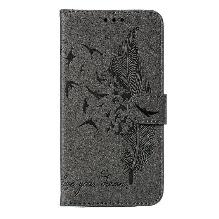 غطاء واقي | رمادي TPU | حامل بطاقات | حماية من السقوط | مقاوم للصدمات لـ Samsung Galaxy A70 - Image 1