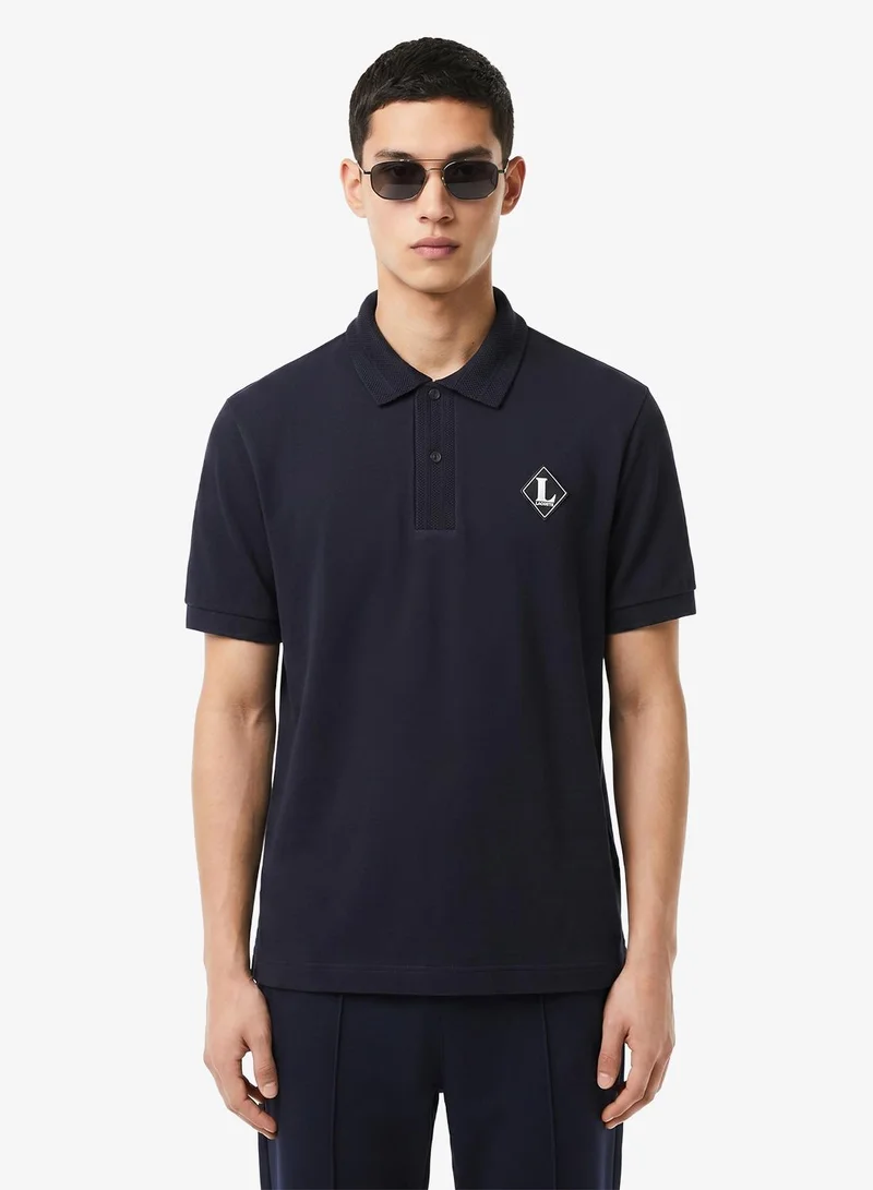 لاكوست Classic Fit Badge Polo