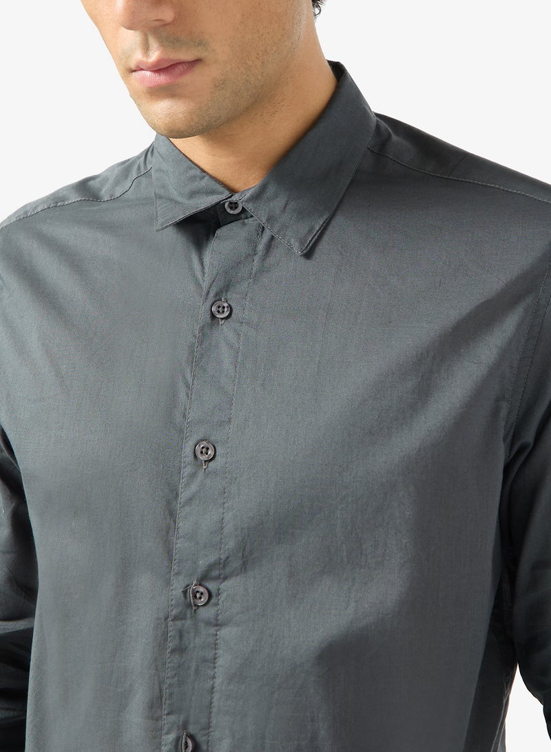 روبرت وود قميص كلاسيكي بقصة عادية - Image 3