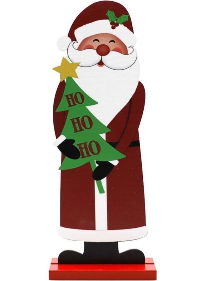 NIBEMINENT 3-Piece Decorative Santa Claus Figure Multicolour - Image 1