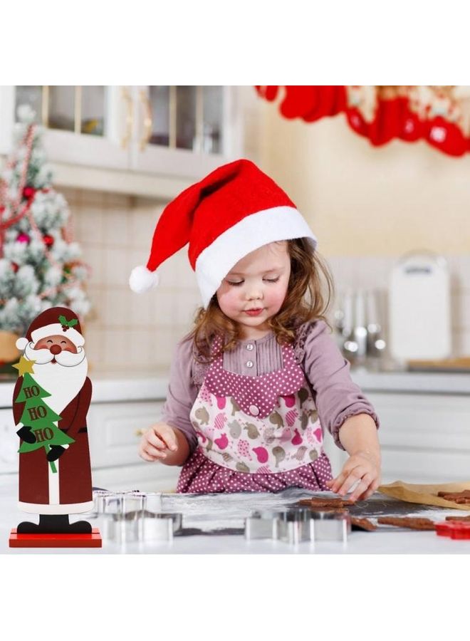 NIBEMINENT 3-Piece Decorative Santa Claus Figure Multicolour - Image 2