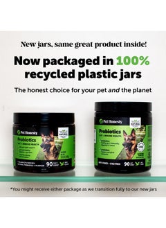 Pet Honesty Probiotics For Dogs, Dog Probiotics For Diarrhea & Bowel Support, Digestive Enzymes Promotes Gut Health, Immunity Health & Itch Relief, Prebiotics And Probiotics (Duck 90 Ct)  - Image 3