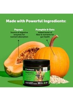 Pet Honesty Probiotics For Dogs, Dog Probiotics For Diarrhea & Bowel Support, Digestive Enzymes Promotes Gut Health, Immunity Health & Itch Relief, Prebiotics And Probiotics (Duck 90 Ct)  - Image 4