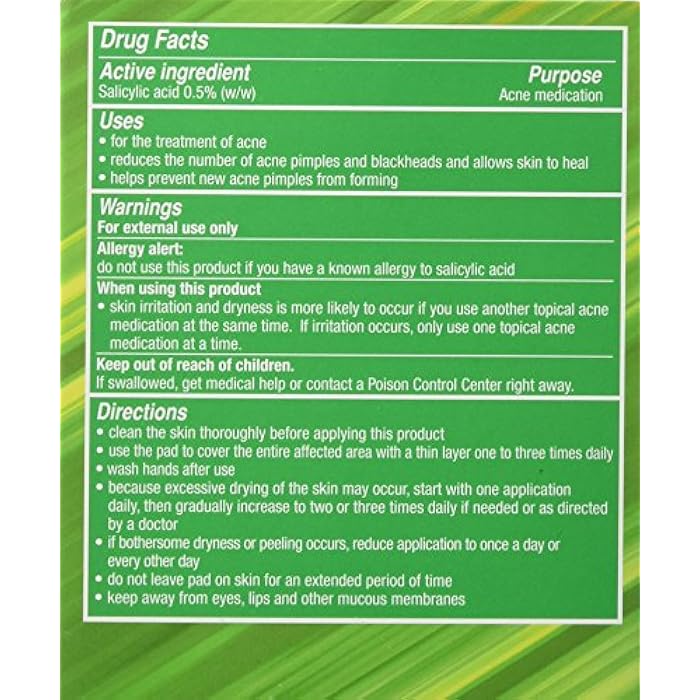Stridex Daily Care Acne Pads with Salicylic Acid, Sensitive with Aloe 90 ea - Image 4