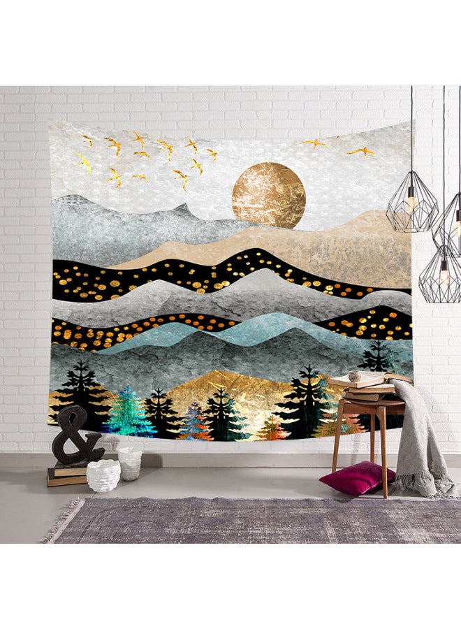 Nordic Background Cloth Background Wall Decoration Cloth Wall Blanket Home Decoration Mural Tapestry Beach Towel
