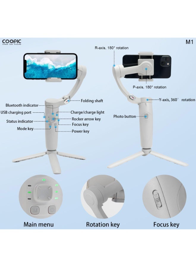 M1 3AXIS GIMBAL MERAK ONE SMARTPHONE STABILIZER - Image 4