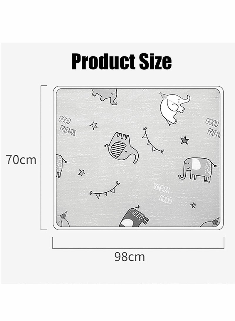 Excefore Cotton Nursing Cover, Large Breastfeeding Cover, 360° Coverage, Chemical-Free - Image 3