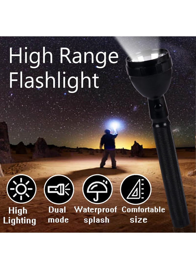 Generic 800M Zoom Torch Tactical Led With Re Charge Able 18650 Battery Flashlight Tourch Zoom 3 Mode Focus CarWall Charger Included Torch Black Re Charege Able 8990 Aluminum 120 Lumen 8990 B  - Image 2