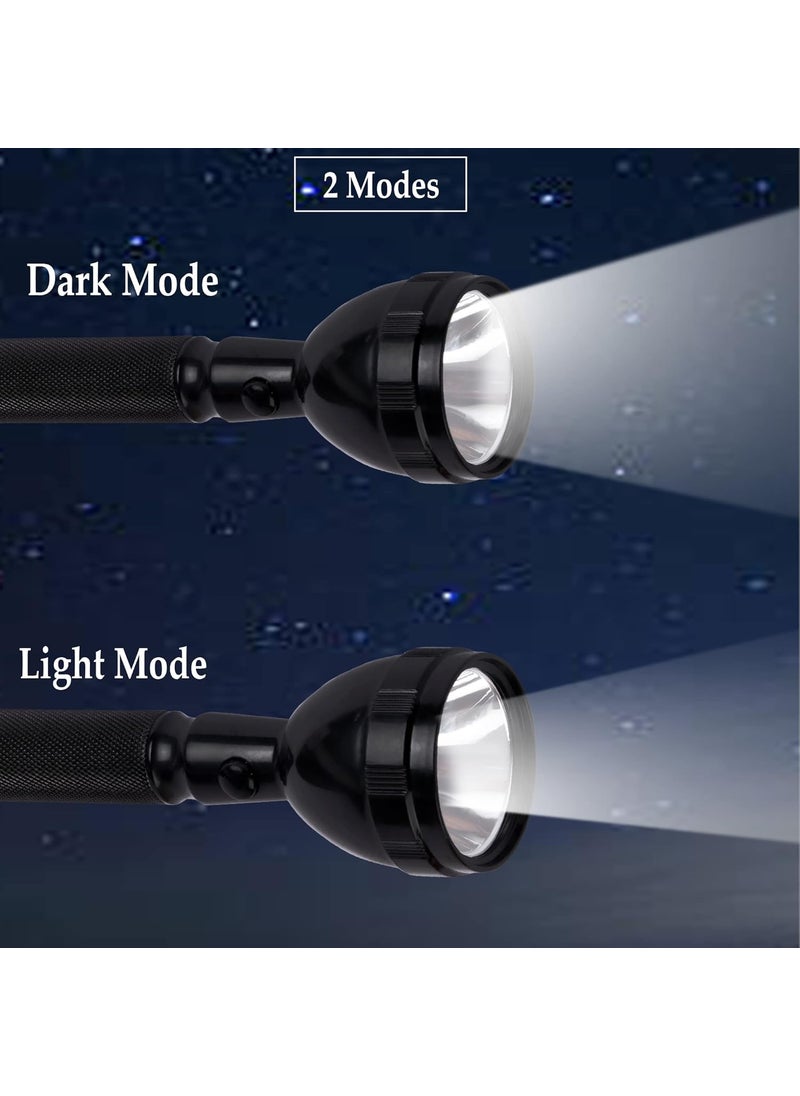Generic 800M Zoom Torch Tactical Led With Re Charge Able 18650 Battery Flashlight Tourch Zoom 3 Mode Focus CarWall Charger Included Torch Black Re Charege Able 8990 Aluminum 120 Lumen 8990 B  - Image 4