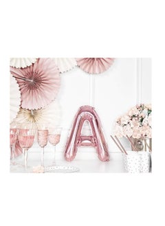 Party with Emma Rose Gold Letter A to Z Balloons 32 inch Large Alphabet Balloons Rose Gold Helium Foil Letter Balloon Banner for Birthday Party Anniversary Wedding Decoration (Rose Gold-Q)  - Image 2
