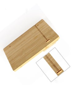 Y&D Double Layer Wooden Desktop Charging Docking Station and Bedside Organizer Holder for phone, pad or key  - Image 4