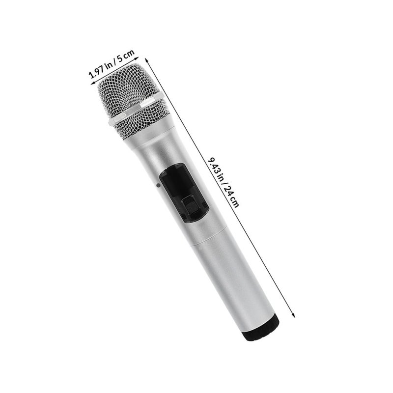 2pcs Realistic Microphone Prop For Kids Fake Microphone Fake Microphone For Decor Model Kids Microphone Kid Microphone - Image 2