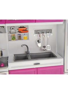 PowerTRC PowerTRC Modern Kitchen Toy Playset: Deluxe Kit Adventure, Lights, Sound, and Battery Operated | Includes Fridge, Freezer, Oven, Stove, and Sink for Endless Fun!  - Image 3