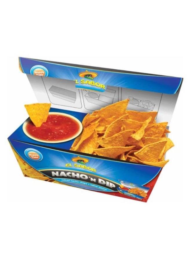 Dip Snack, Salted Chips & Salsa Sauce - 175g, Greece