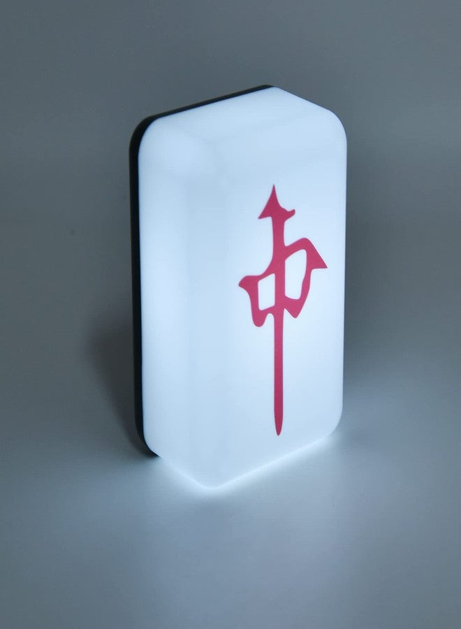 Zunate Mahjong LED Night Light - USB Rechargeable Table Lamp, Unique Mahjong Design for Home Bedroom Decoration, Portable and Energy Efficient - Image 5