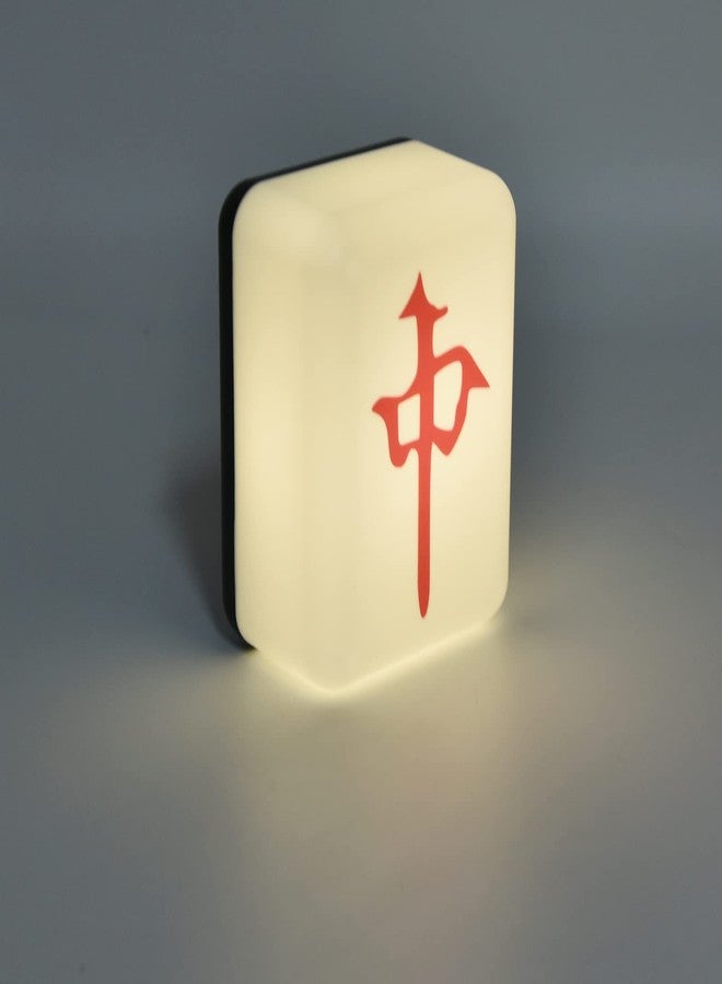 Zunate Mahjong LED Night Light - USB Rechargeable Table Lamp, Unique Mahjong Design for Home Bedroom Decoration, Portable and Energy Efficient - Image 4