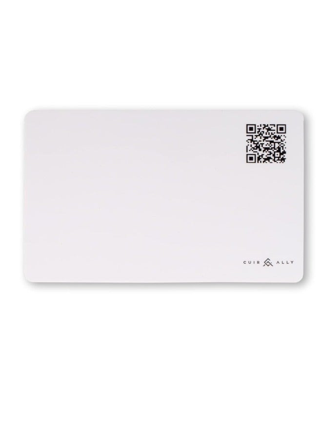 CUIR ALLY NFC Business Card(White)- Tap and Share your readymade Contact Card to any mobile instantly - Image 2