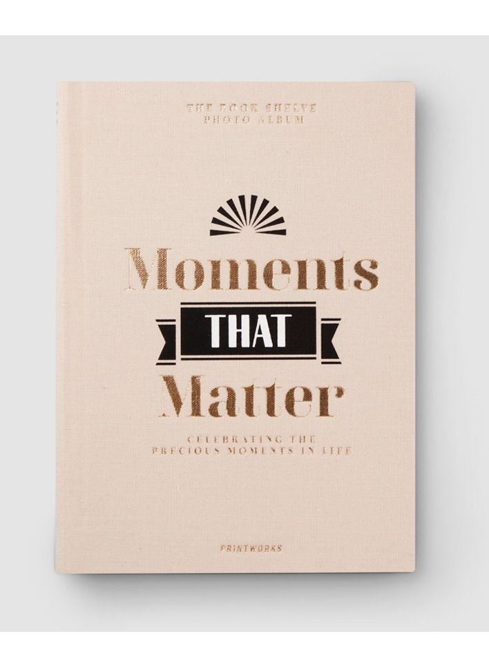 PrintWorks Bookshelf Album Moments that Matter by PrintWorks - Image 1