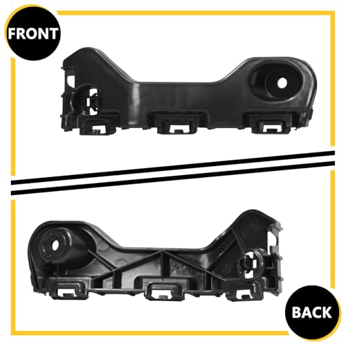 BXZ Front Bumper Cover Support Bracket Retainer Reinforcement Pair for Ford Edge 2011 2012 2013 2014 - Image 5