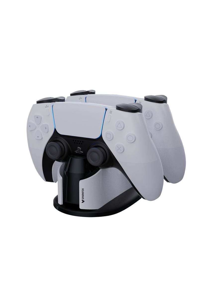 سباركفوكس SparkFox PS5 Dual Controller Charging Dock – W20P504 - Image 1