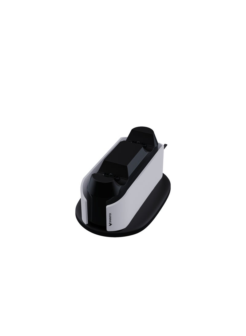 سباركفوكس SparkFox PS5 Dual Controller Charging Dock – W20P504 - Image 2
